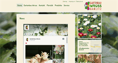 Desktop Screenshot of gartenbau-wruss.at